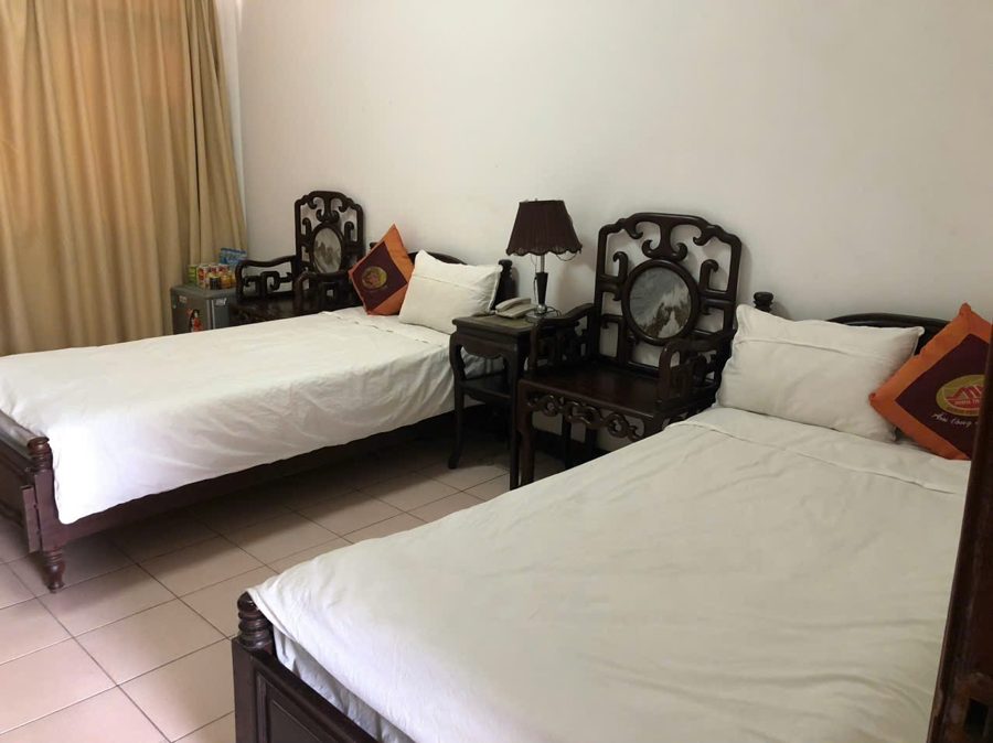 Phòng 2 giường đơn (tầng 3) - 350.000 đồng/đêm
